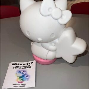 Hello Kitty White and Pink Star Night Light
